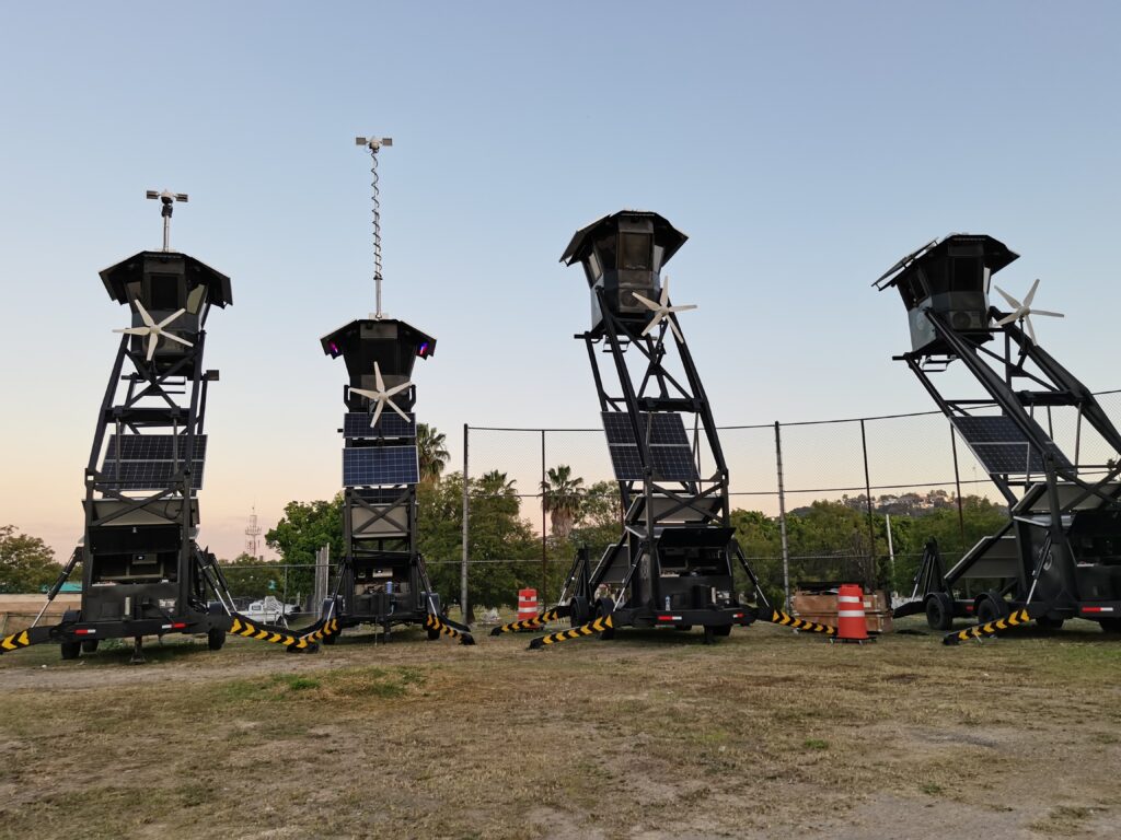 rapid deployed towers